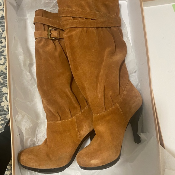 Michael Kors Kidane Slouche Suede Boot - Picture 9 of 11